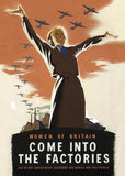 POSTCARD (Pack of 10): Come Into The Factories. GLMY230