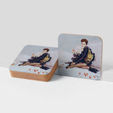 COASTER (Pack of 10): 'Patience'.  ML0052