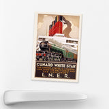 MAGNET (Pack of 10): LNER Cunard White Star. ML0071