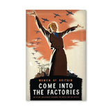 MAGNET (Pack of 10): Come Into The Factories. ML0154